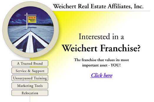 Click to learn about a Weichert franchise.