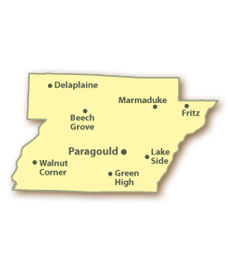 Greene County Map