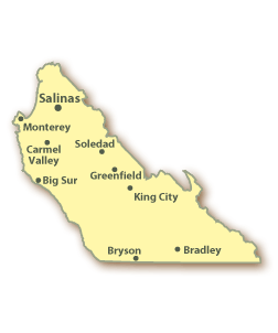 Monterey County Map