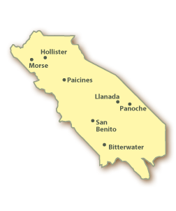 San Benito County Map