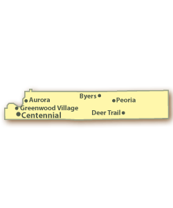 Arapahoe County Map