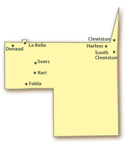 Hendry County Map