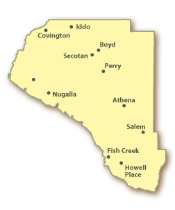 Taylor County Map