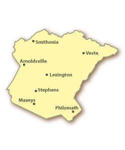Oglethorpe County Map