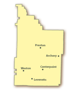 Webster County Map