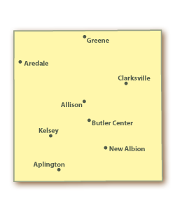 Butler County Map