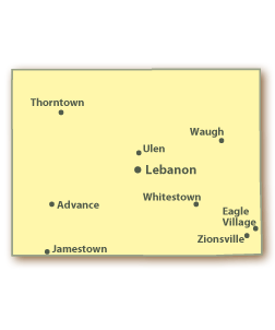 Boone County Map