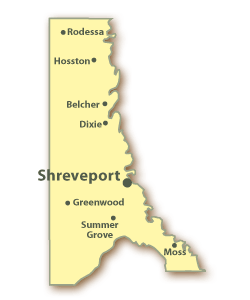 Caddo County Map