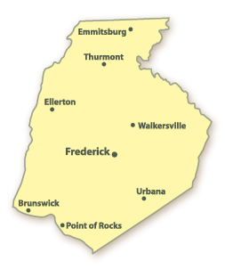 Frederick County Map