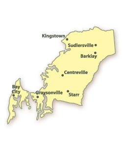 Queen Annes County Map