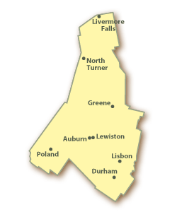 Androscoggin County Map