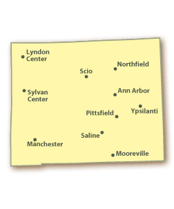 Washtenaw County Map