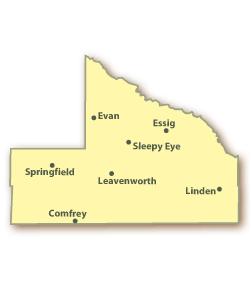 Brown County Map