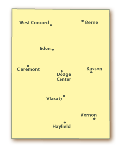 Dodge County Map