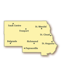 Stearns County Map