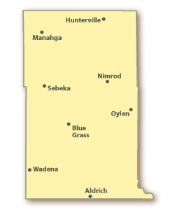 Wadena County Map