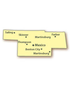 Audrain County Map
