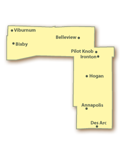 Iron County Map
