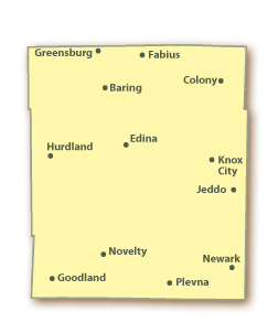 Knox County Map