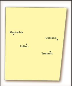 Itawamba County Map