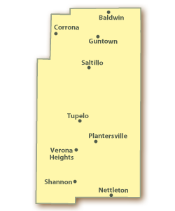 Lee County Map