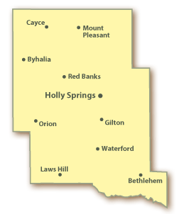 Marshall County Map