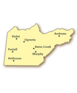Cherokee County Map