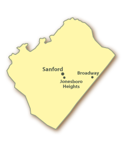 Lee County Map
