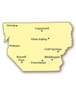Churchill County Map