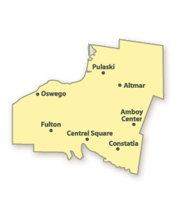 Oswego County Map
