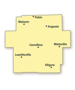 Carroll County Map