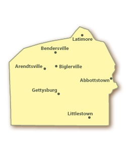 Adams County Map
