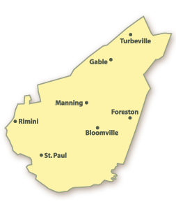 Clarendon County Map