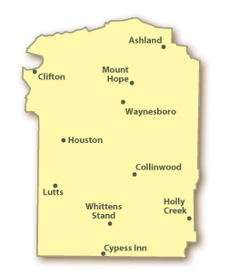 Wayne County Map