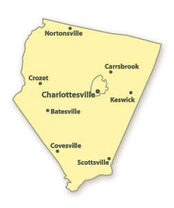 Albemarle County Map