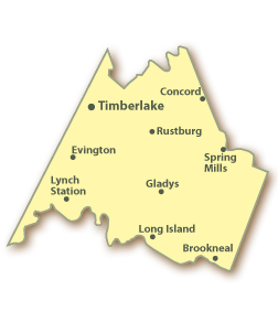 Campbell County Map