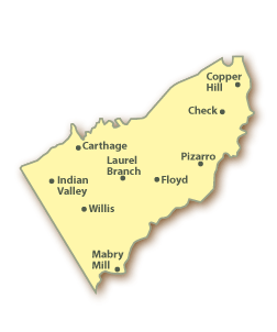 Floyd County Map
