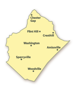 Rappahannock County Map