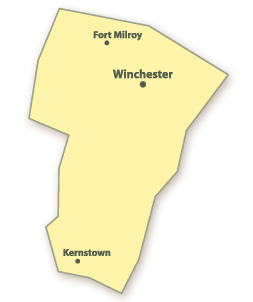 Winchester City Map