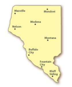 Buffalo County Map