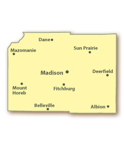 dane county map