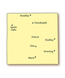 Lincoln County Map