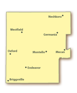 Marquette County Map