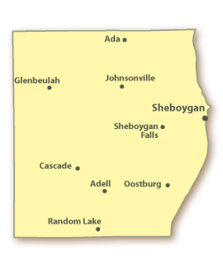 Sheboygan County Map
