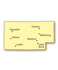 Taylor County Map