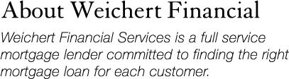 About Weichert Financial